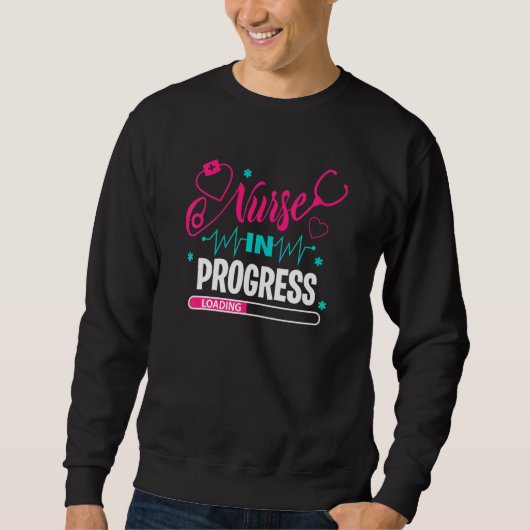 Sweatshirt Infirmière En Cours École De Soins Infirmiers Futu (Devant)