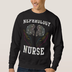 Sweatshirt Infirmière en néphrologie Dialyse médicamenteuse S