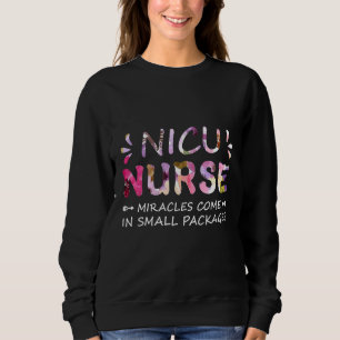 Sweatshirt Infirmière graphique Vêtement NICU Infirmière