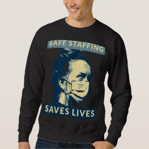 Sweatshirt Infirmière Mars 2022 Infirmière Soutien Sécurité d
