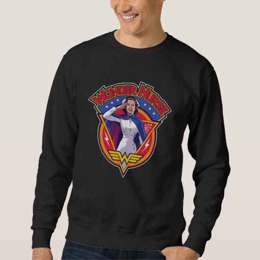 Sweatshirt Infirmière merveilleuse (Devant)