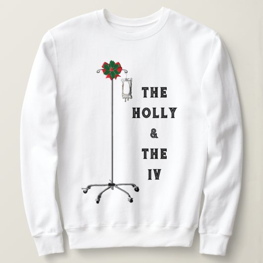 Sweatshirt Infirmière Noël (Design devant)