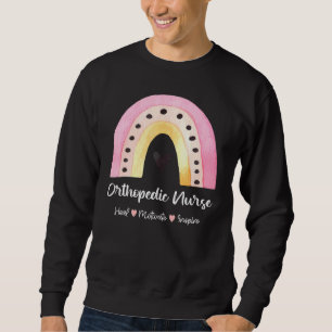 Sweatshirt Infirmière orthopédique Motivation de guérison Ins
