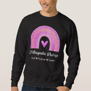 Sweatshirt Infirmière orthopédique Motivation de guérison Ins