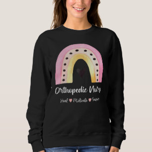 Sweatshirt Infirmière orthopédique Motivation de guérison Ins