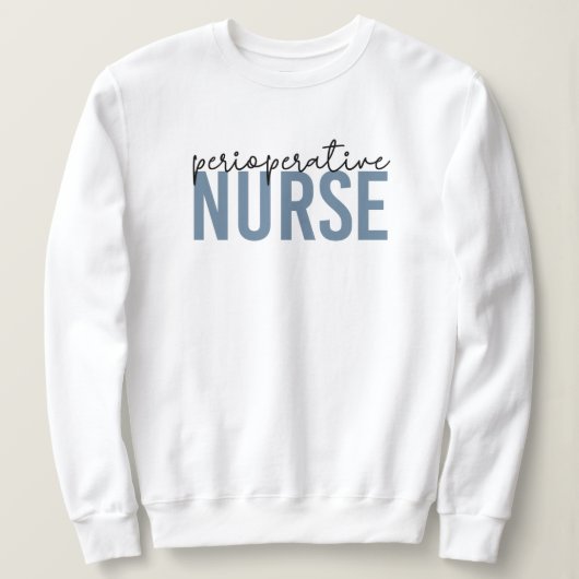 Sweatshirt Infirmière ou infirmière en poste (Design devant)