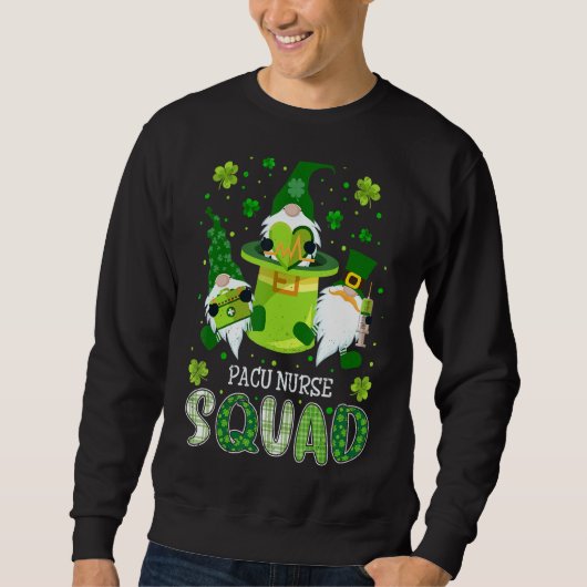 Sweatshirt Infirmière Pacu Escadron Infirmière St Patrick Gno (Devant)