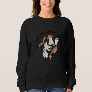 Sweatshirt Infirmière pédiatrique féminine Halloween Squad Tr