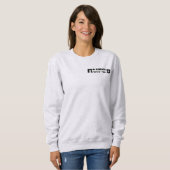 Sweatshirt Infirmière praticienne (Devant entier)