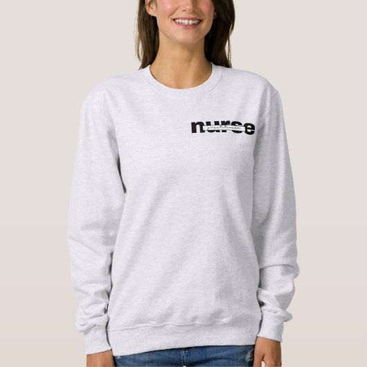 Sweatshirt Infirmière praticienne (Devant)