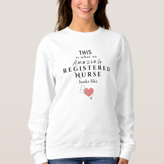 Sweatshirt Infirmière psychiatrique (Devant)