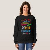 Sweatshirt Infirmière scolaire (Devant entier)