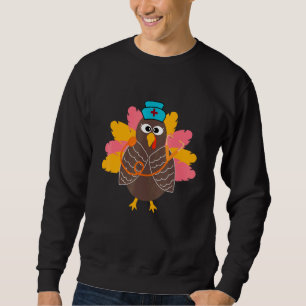 Sweatshirt Infirmière Thanksgiving Turkey Scrubs Rubber Gants