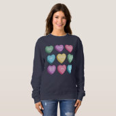 Sweatshirt Infirmières chéries de la Saint-Valentin (Devant entier)