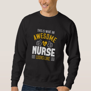 Sweatshirt Infirmières Corona - Super infirmière
