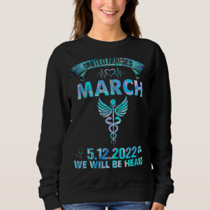 Sweatshirt Infirmières et infirmiers unis mars million Infirm