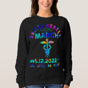 Sweatshirt Infirmières et infirmiers unis mars million Infirm