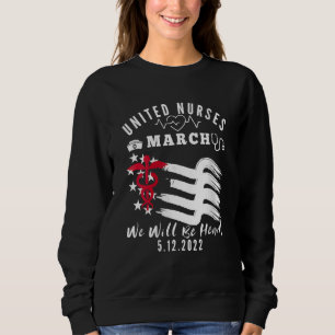Sweatshirt Infirmières et infirmiers unis mars million Infirm