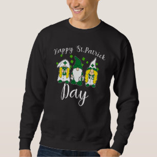 Sweatshirt Infirmières Gnome Saint Pattys Infirmière Scrub St