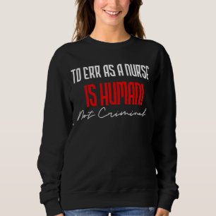 Sweatshirt Infirmières unifiées Mars Million Infirmière Mars