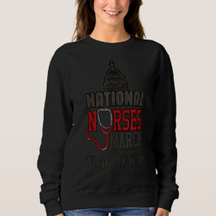 Sweatshirt Infirmières Unis Mars 12 Mai 2022 Nous Serons Ente