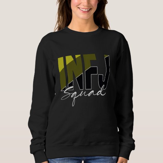 Sweatshirt INFJ Pride INFJ Squad (Devant)