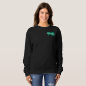 Sweatshirt Informations d'identification de l'AP personnalisé (Devant entier)