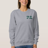Sweatshirt Informations d'identification de l'AP personnalisé (Devant)