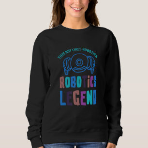 Sweatshirt Ingénierie Mécanique Électronique Robotique Robots