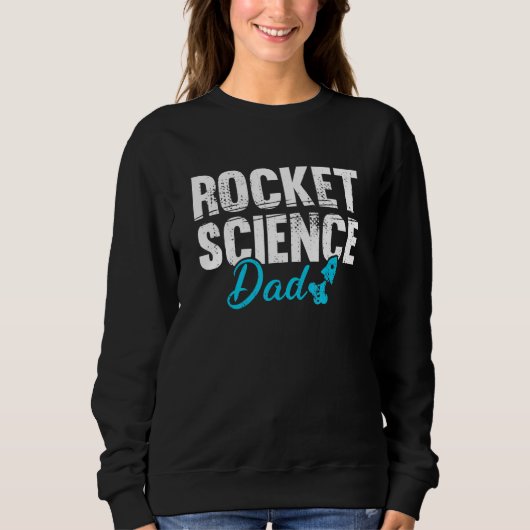 Sweatshirt Ingénierie spatiale masculine Sciences des fusées (Devant)