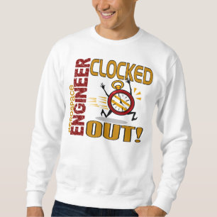 Sweatshirt Ingénieur aérospatial synchronisé