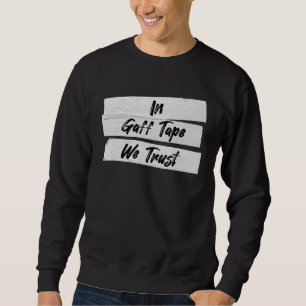 Sweatshirt Ingénieur audio Gaff Tape Utilisateur back Stage T