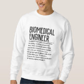 Sweatshirt Ingénieur biomédical (Devant)