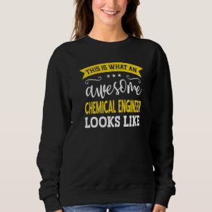 Sweatshirt Ingénieur chimique Titre du travail Employé Engi c