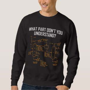 Sweatshirt Ingénieur chimiste drôle - génie chimique