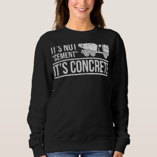 Sweatshirt Ingénieur civil Concret génie civil