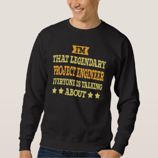 Sweatshirt Ingénieur de projet Titre du travail Employé Proje