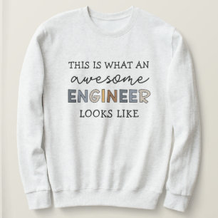 Sweatshirt Ingénieur Drôle génial ingénieur Ingénierie