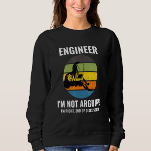 Sweatshirt Ingénieur Im Pas Argumenter Ingénieurs Ingénieurs