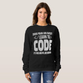 Sweatshirt Ingénieur logiciel Programmation Ordinateur Dévelo (Devant entier)
