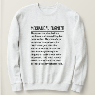 Sweatshirt Ingénieur mécanique