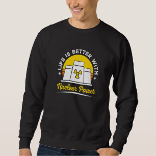 Sweatshirt Ingénieur Nucléaire en Médecine Nucléaire Radioact