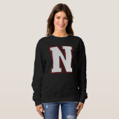 Sweatshirt Initial N Monogram N Letter N Capital Alphabet (Devant entier)
