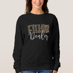 Sweatshirt Injecteur Infirmier Leopard Filler Dealer