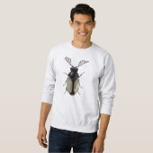 Sweatshirt Insect Lover Art : Cool Beetle (Devant entier)