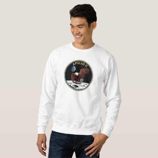 Sweatshirt Insigne d'Apollo 11 (Devant entier)