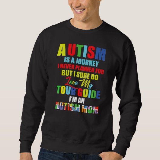 Sweatshirt Inspiration Autisme Maman (Devant)