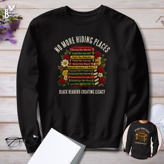 Sweatshirt Inspirational Black History Icons Book Club