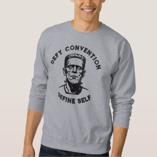 Sweatshirt Inspirational Vintage Frankenstein Citation Graphi