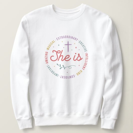 Sweatshirt Inspirationnel (Design devant)